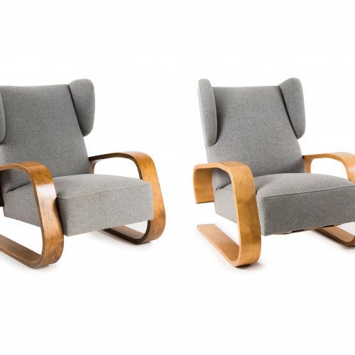 Two 'Tank' - '38' easy chairs, 1935/36