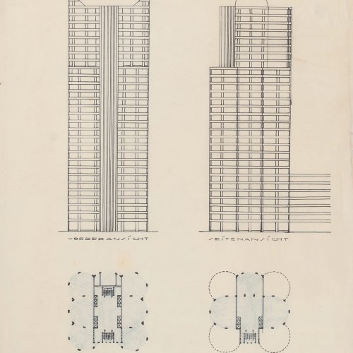 'Chicago Tribune' (Architekturzeichnung), 1923 
