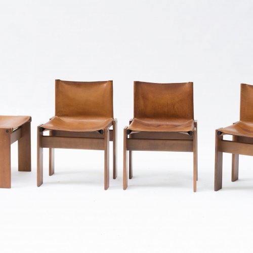 Four 'Monk' chairs, 1974