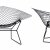 Zwei Sessel 'Diamond' - '421-2', 1952