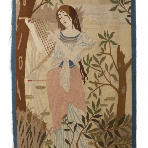 'Music in the evening' tapestry, 1900-01