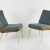 Two 'Boomerang' easy chairs, c1955