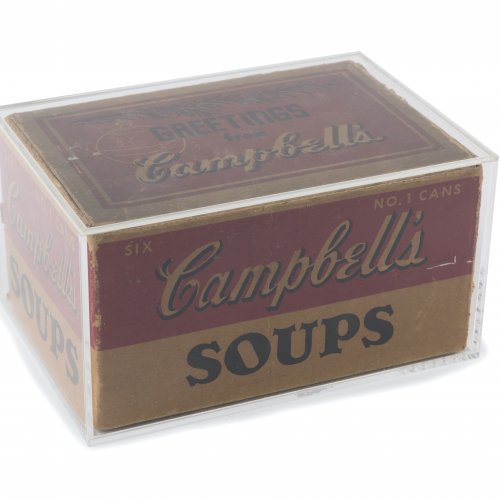 'Campbell´s Soups Box Six No. 1 Cans', 1985