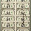 '16 One Dollar Notes (uncut)', 1981