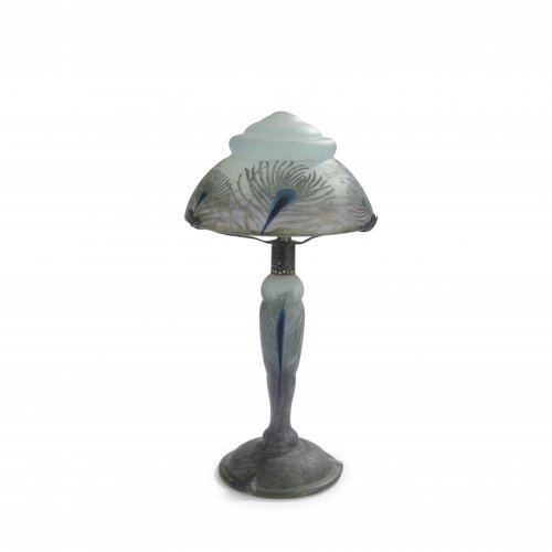 'Plume de Paon' table light, c1910