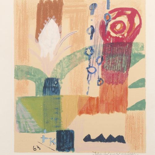 Ohne Titel (Abstrakte Komposition), 1963 