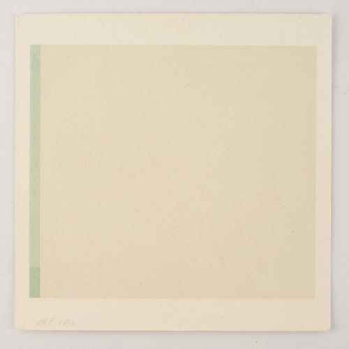 Ohne Titel (Abstrakte Komposition), 1963