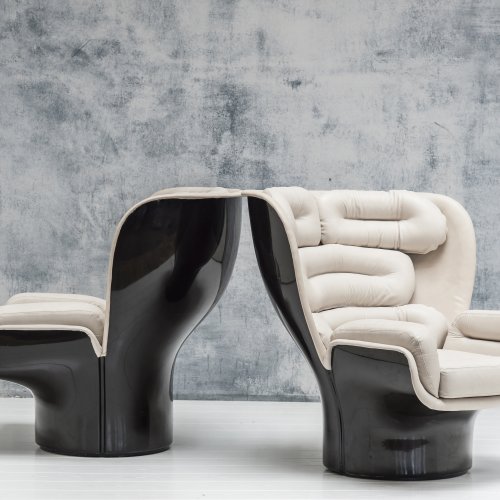 Two 'Elda' armchairs, 1965