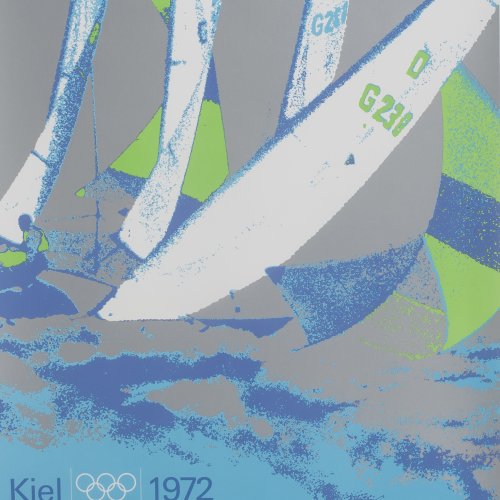 Sechs Plakate 'Sport' Olympiade München 1972, 1970-72