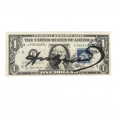 'One Dollar', 1984 (post stamp)