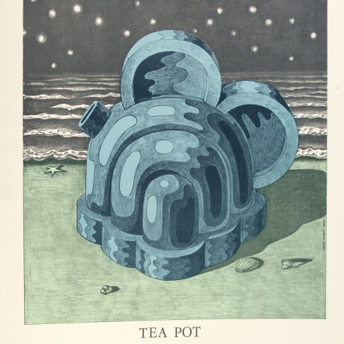 'Tea Pot' (Basilico) poster, 1973 