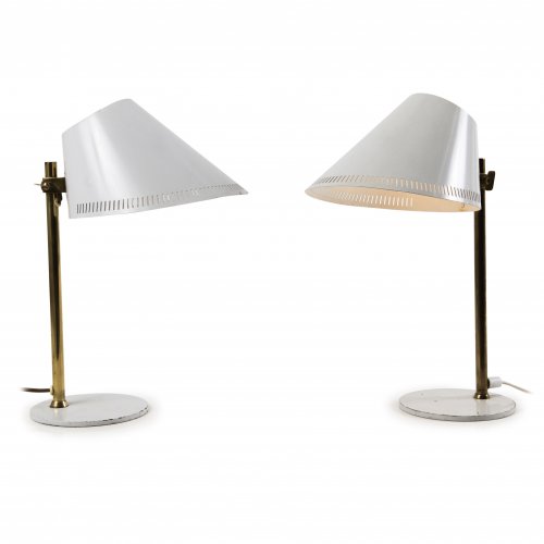 Two '9227' table lights, c1950