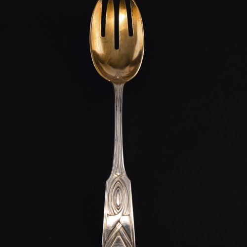 'House Behrens' serving fork, 1901