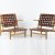 Two 'Rauma Repola' easy chairs, c. 1955
