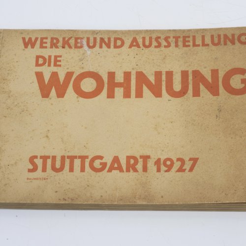 Werkbund-Ausstellung Die Wohnung Stuttgart 1927