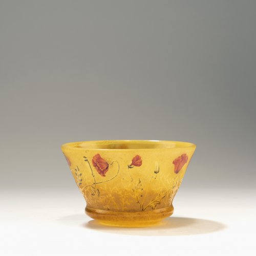 'Coquelicots' bowl, c. 1900