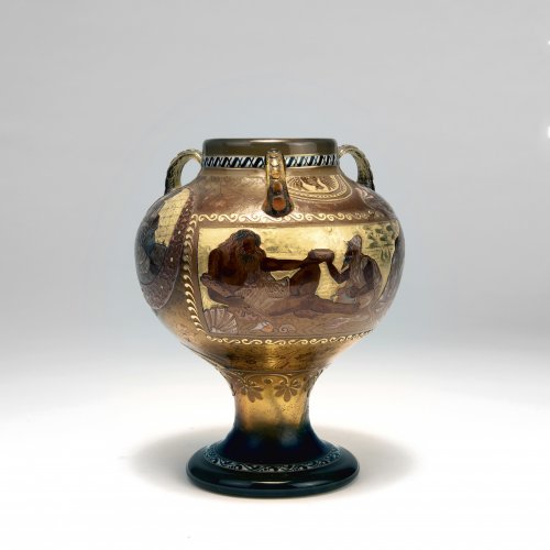 'Echoes of Hellas' vase with handles, 1895-1900 