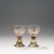 Two sherry glasses from the 'Chrysanthèmes' set, 1903