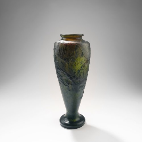 Tall 'Fruits d'Erable' Intercalaire vase, 1900-02