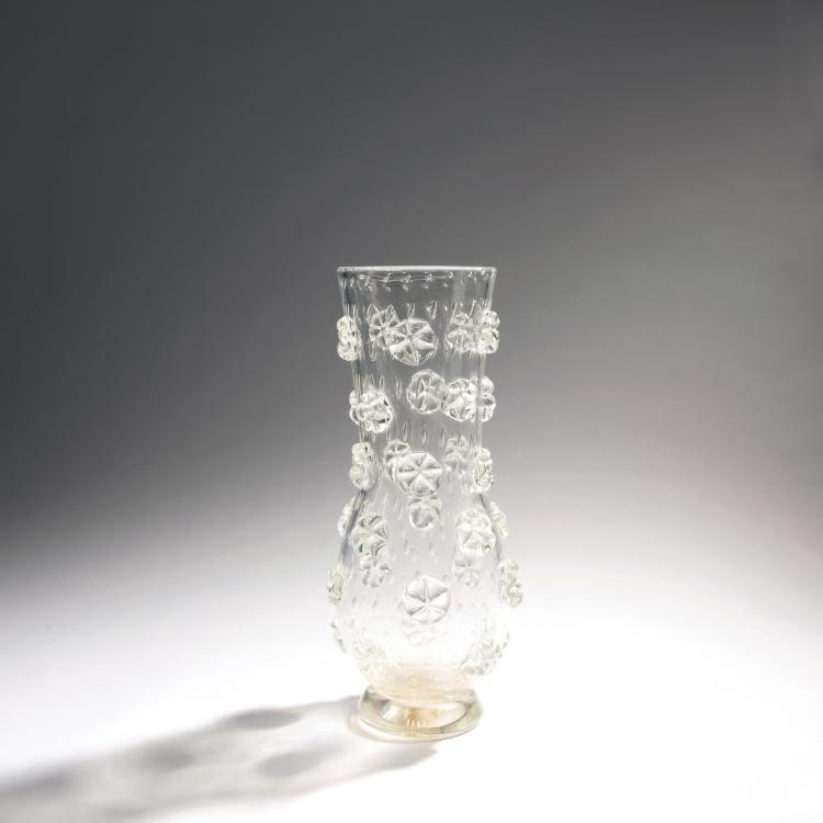 Hauptbild zu Objekt, Vase 'A stelle', 1942, Barovier & Toso, Murano, 143C 545