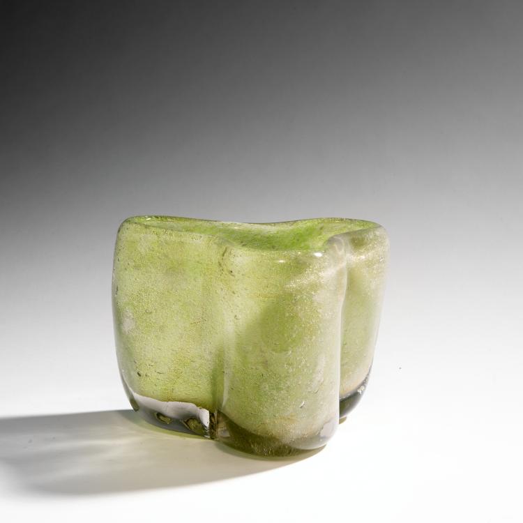Hauptbild zu Objekt, Vase 'Pulegoso oro', 1939, Seguso Vetri d'Arte, Murano, 143C 577