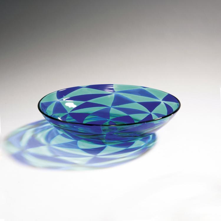 Hauptbild zu Objekt, Schale 'Intarsio', 1963, Barovier & Toso, Murano, 143C 571