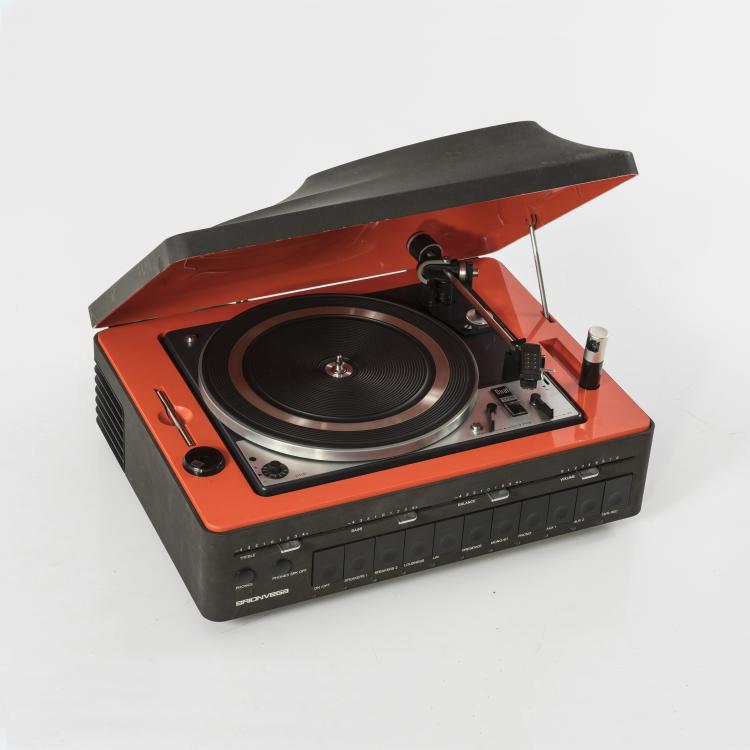 Bild 6 zu Objekt, Plattenspieler 'Fonoamplificatore Concetto 101', 1974, Marco Zanuso, Brionvega, Mailand, 143A 235