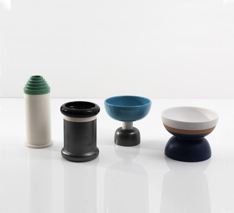 Hauptbild zu Objekt, Vase 'Vaso Scalino Gradino', 1958, Bitossi, Montelupo, 143A 123