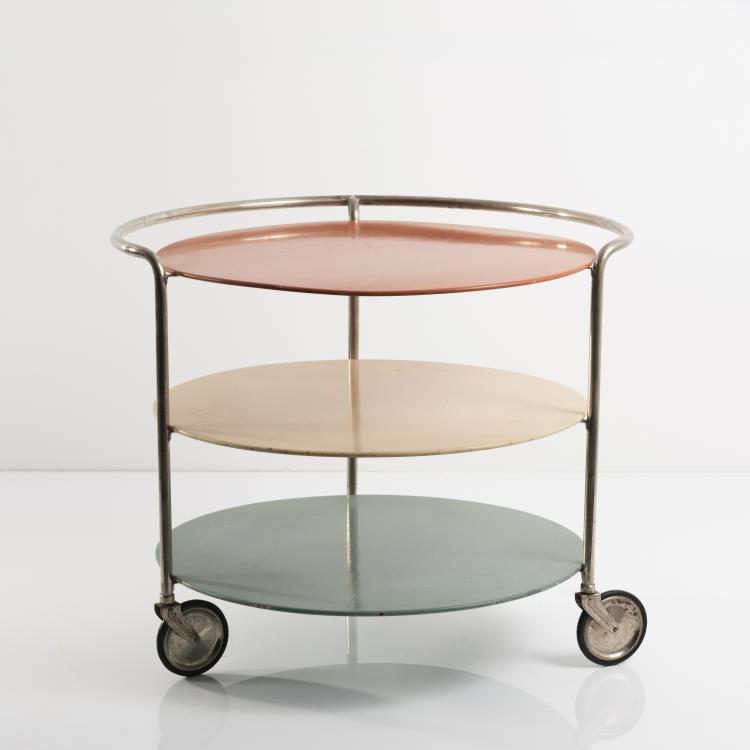 Hauptbild zu Objekt, Servierwagen, 1930er Jahre, &Ouml;sterreich, 143B 281