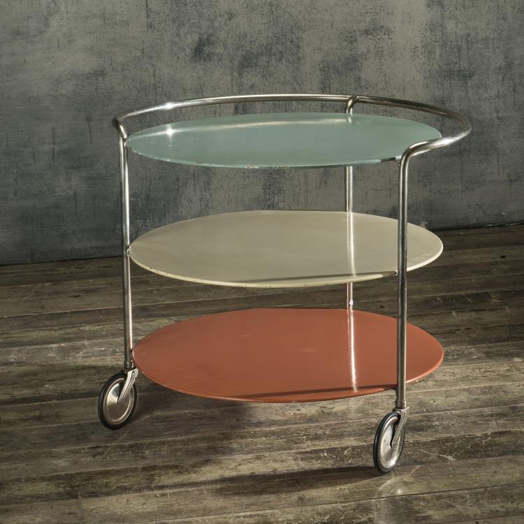 Bild 1 zu Objekt, Servierwagen, 1930er Jahre, &Ouml;sterreich, 143B 281