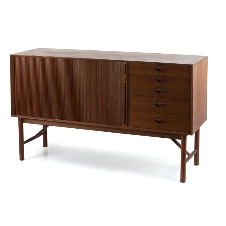 Hauptbild zu Objekt, Sideboard '309', um 1955, S&ouml;borg M&ouml;elfabrik, Kopenhagen, 143B 345