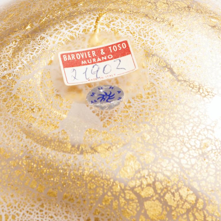 Bild 3 zu Objekt, Schale 'Pezzo unico di prova', 1955-60, Barovier & Toso, Murano, 143C 554