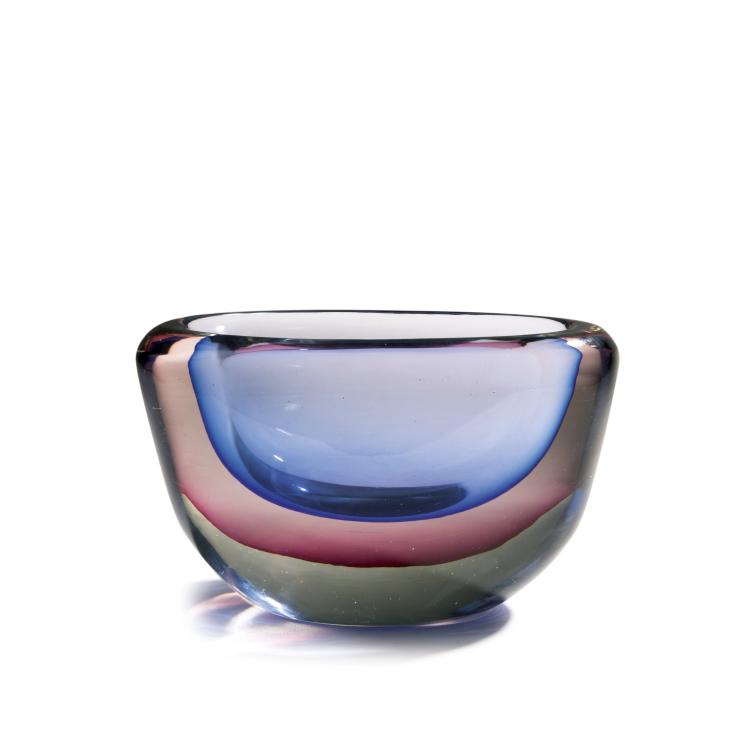 Hauptbild zu Objekt, Vase 'Sommerso', um 1955, Seguso Vetri d'Arte, Murano, 143C 588