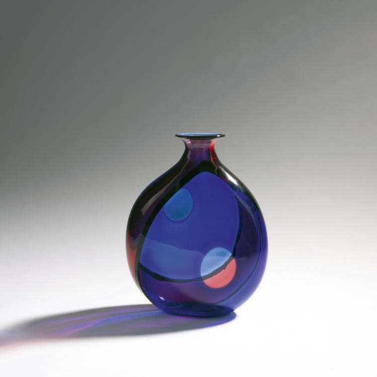 Hauptbild zu Objekt, Vase 'Carnevale', um 1987, Seguso, Archimede, Murano, 143C 599
