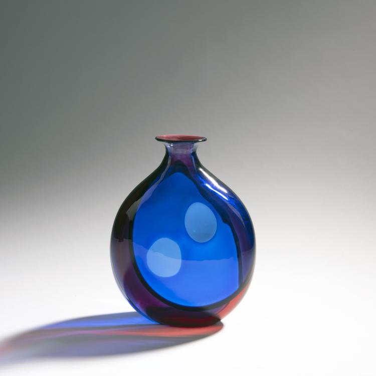 Bild 2 zu Objekt, Vase 'Carnevale', um 1987, Seguso, Archimede, Murano, 143C 599