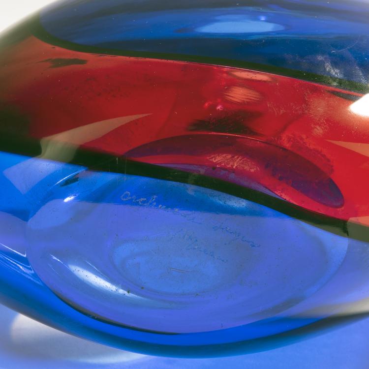 Bild 3 zu Objekt, Vase 'Carnevale', um 1987, Seguso, Archimede, Murano, 143C 599