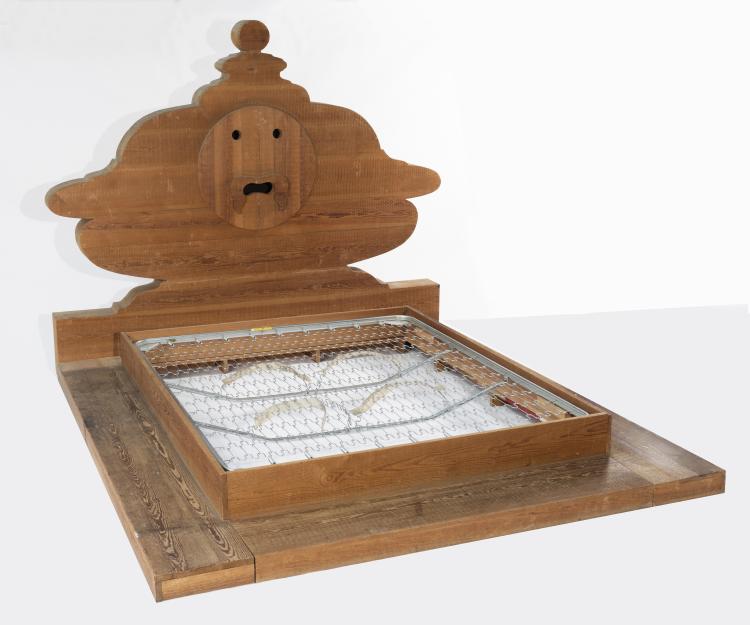 Bild 1 zu Objekt, 'Bocca della Verit&agrave;' bed, 1974, Poltronova, Pistoia, 143A 232