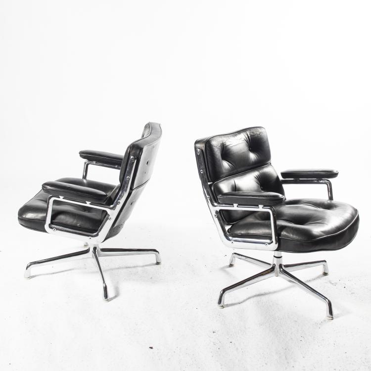 Bild 3 zu Objekt, Zwei Armlehnsessel 'Time-Life Executive chair', 1960, Miller, Herman, Zeeland, 143B 412