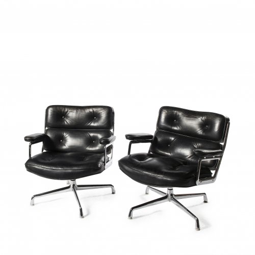 Zwei Armlehnsessel 'Time-Life Executive chair', 1960