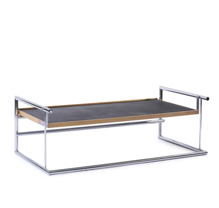 Hauptbild zu Objekt, Tisch / Sofatisch 'Menton', 1932, Eileen Gray, Classicon, M&uuml;nchen oder Vereinigte Werkst&auml;tten, M&uuml;nchen, 143B 277