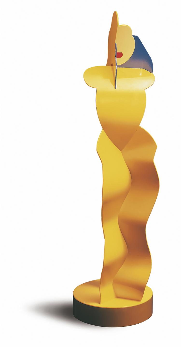 Hauptbild zu Objekt, 'Yellow Figure', 1996, Edition Huber, 145C 535