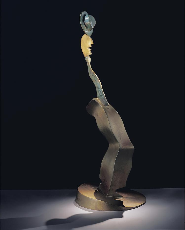 Hauptbild zu Objekt, 'Free Spirit', 1999, Edition Huber; Guss Fritz Albrecht Aschaffenburg, 145C 536