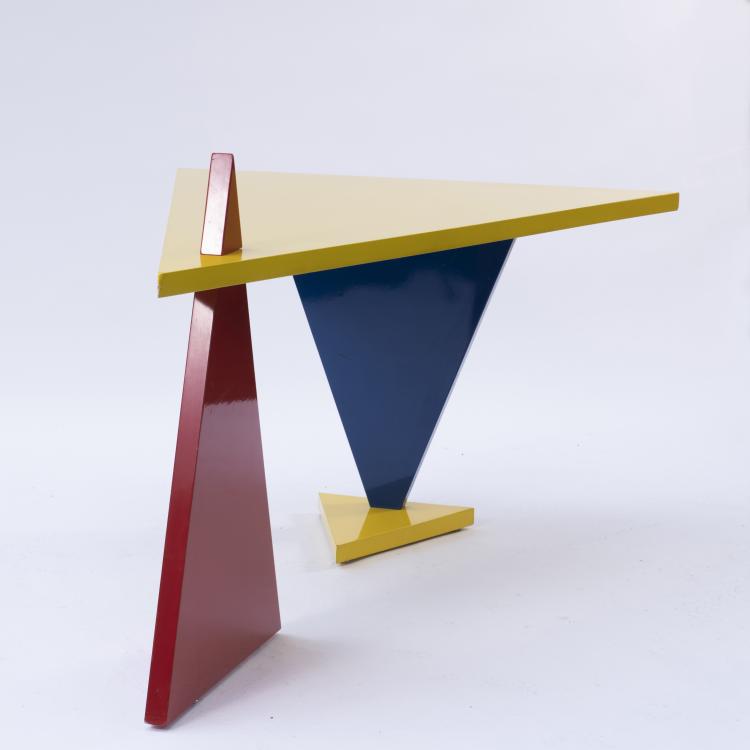 Bild 2 zu Objekt, 'Triangolo' desk, 1980s, Peter Shire (in the style of), Italien, 149A 267