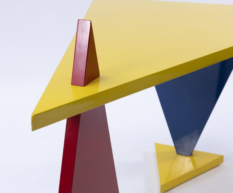 Bild 3 zu Objekt, 'Triangolo' desk, 1980s, Peter Shire (in the style of), Italien, 149A 267