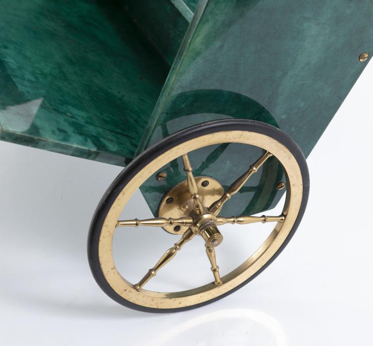 Bild 1 zu Objekt, Magazine cart, 1950s, Aldo Tura, Tura, Mailand, 149A 83