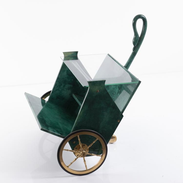 Bild 3 zu Objekt, Magazine cart, 1950s, Aldo Tura, Tura, Mailand, 149A 83