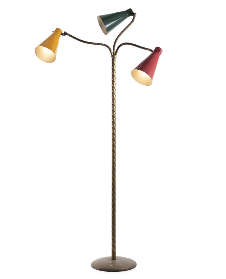 Hauptbild zu Objekt, Floor lamp, 1950s, Italien, 149A 28