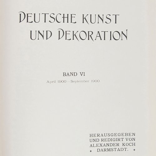 Konvolut Deutsche Kunst und Dekoration