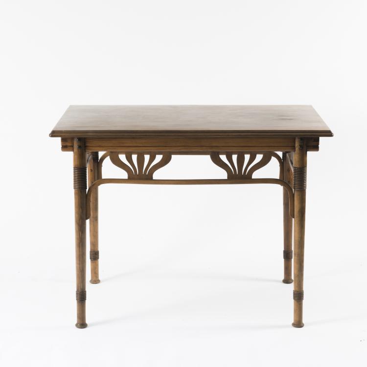 Bild 2 zu Objekt, Bench and table, c. 1900, Kohn, J. & J., Wsetin, 146C 400