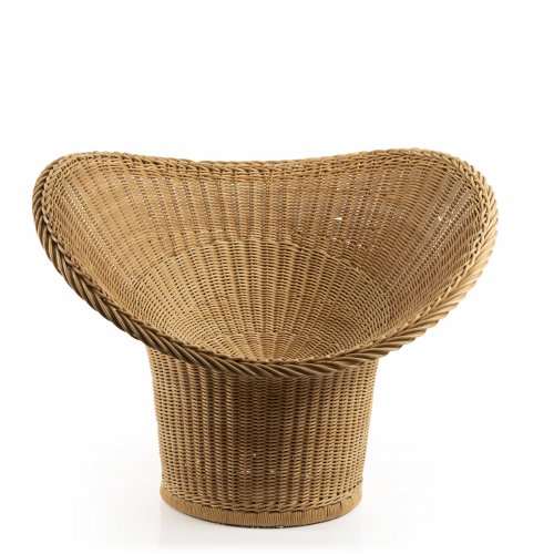 'E 20' wicker chair, 1957